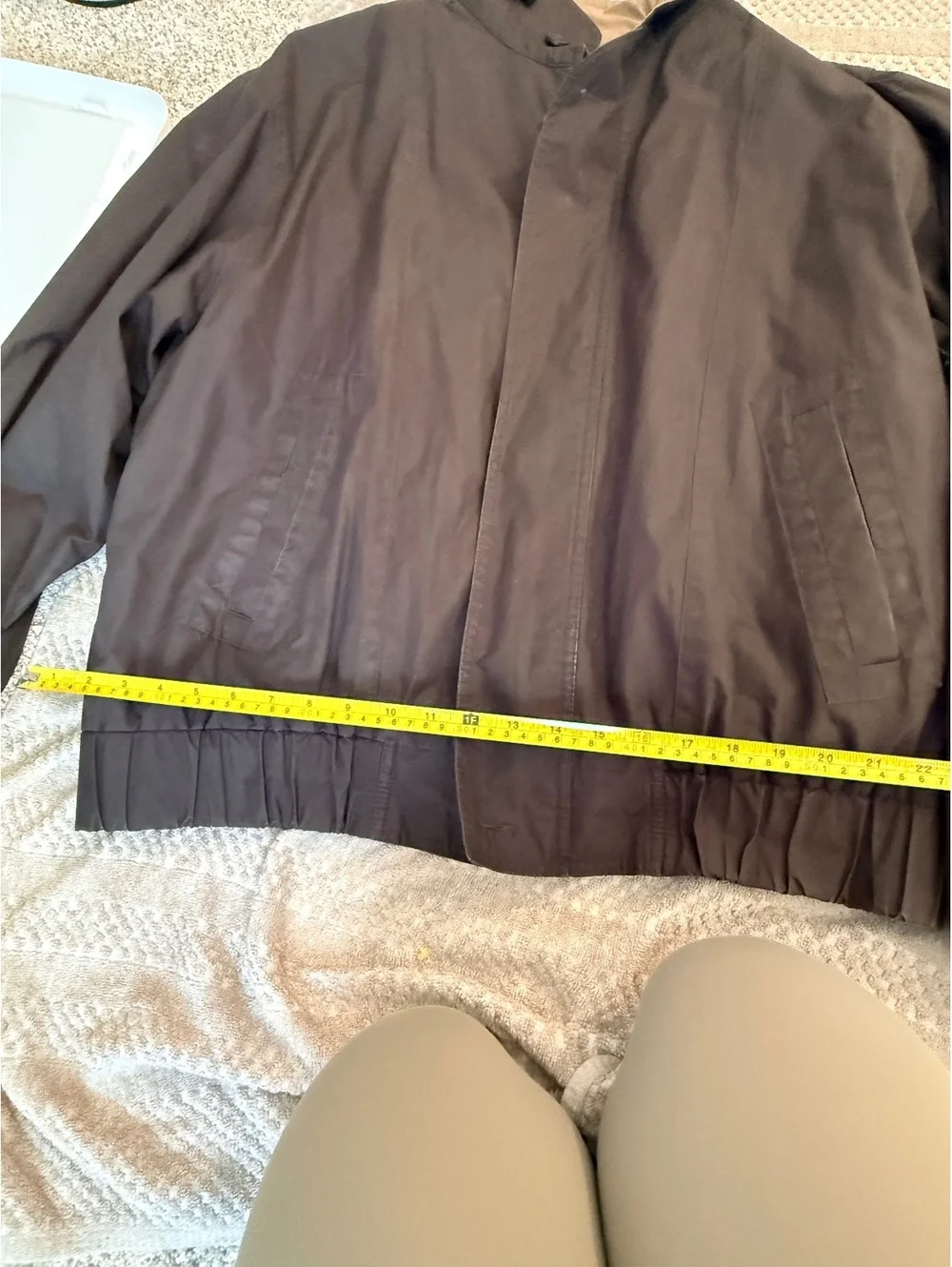 London Fog Men's Brown Jacket Size Large Regular